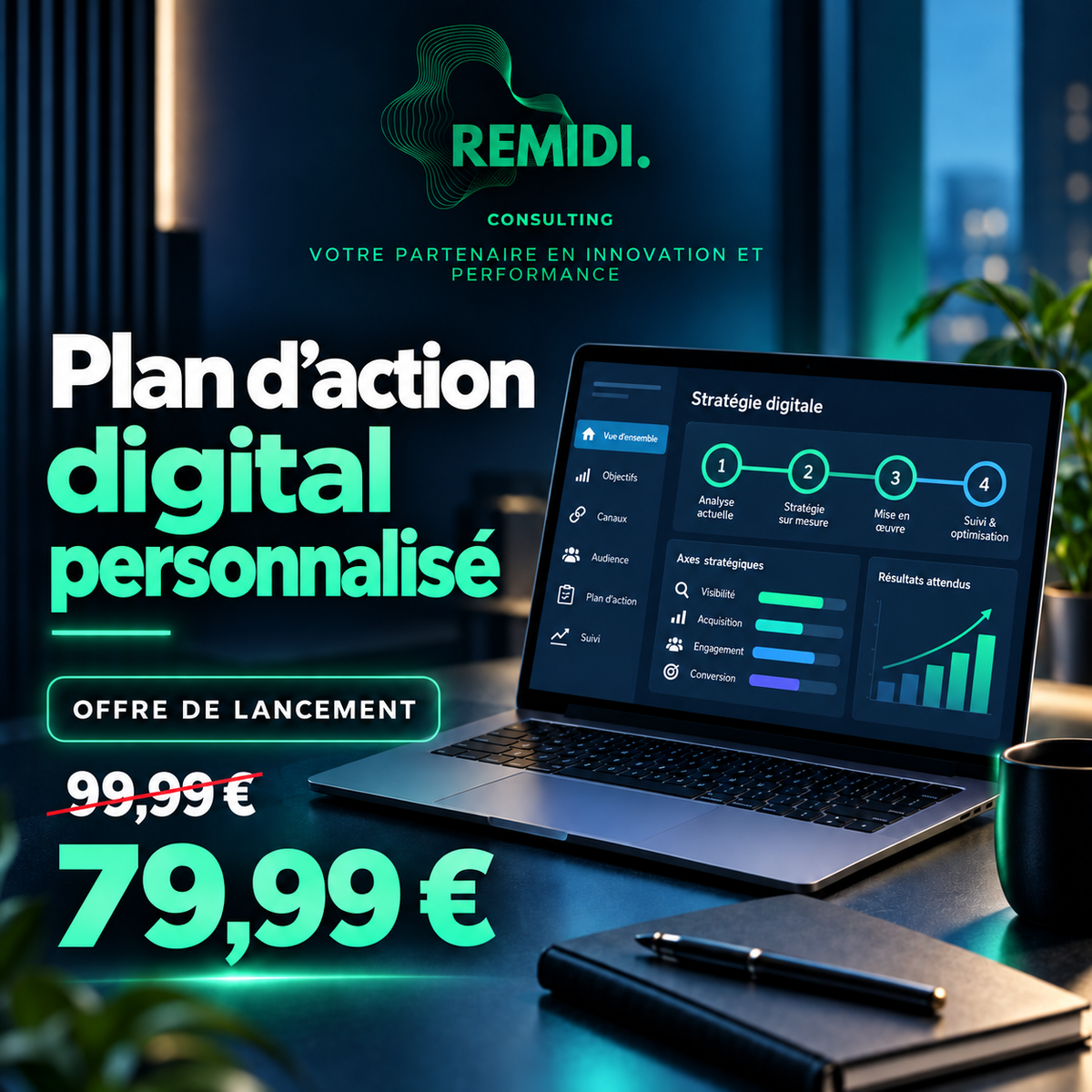 Plan d’action digital personnalisé – REMIDI