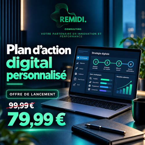 Plan d’action digital personnalisé – REMIDI